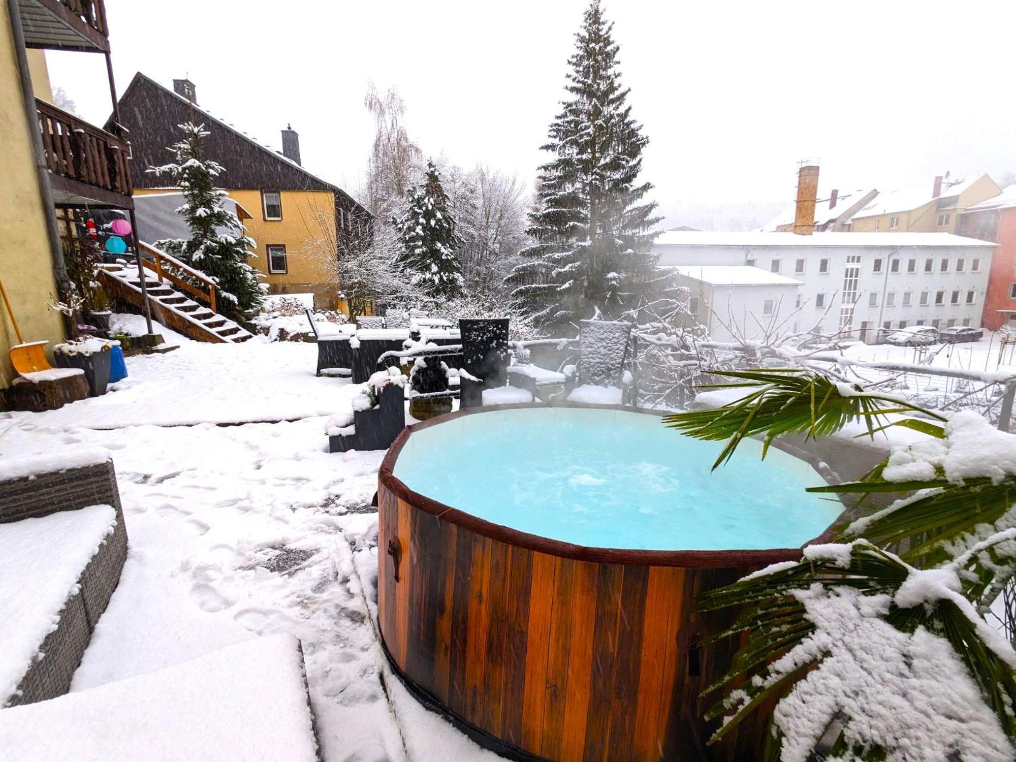 Ut - Urlaubsmagie - Urlaubstraum Mit Whirlpool, Pool & Sauna Sebnitz Exterior foto